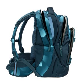 COOCAZOO MATE Schulrucksack aqua flow